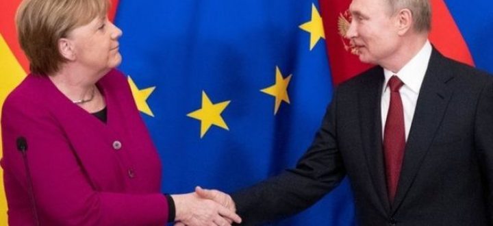 merkel y putin